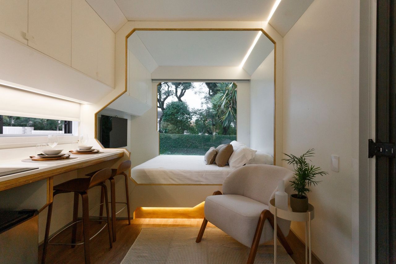 Modular tiny house by Gabriela Casagrande and Nomaden