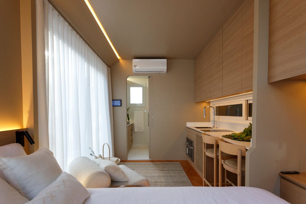 Modular tiny house by Gabriela Casagrande and Nomaden
