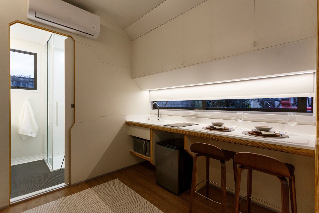 Modular tiny house by Gabriela Casagrande and Nomaden