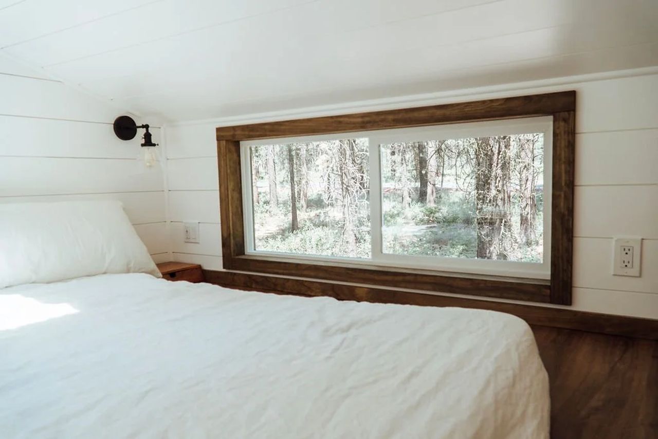 Olympic tiny house on wheels