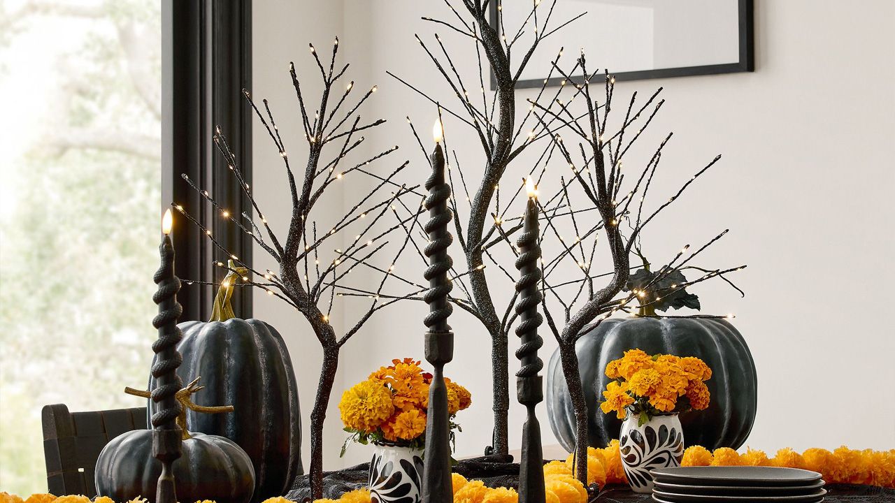 Pottery Barn 2025 fall collection - Twisted Twinkling Tree