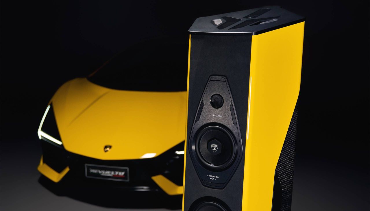 Sonus Faber and Lamborghini Il Cremonese Ex3me Loudspeaker