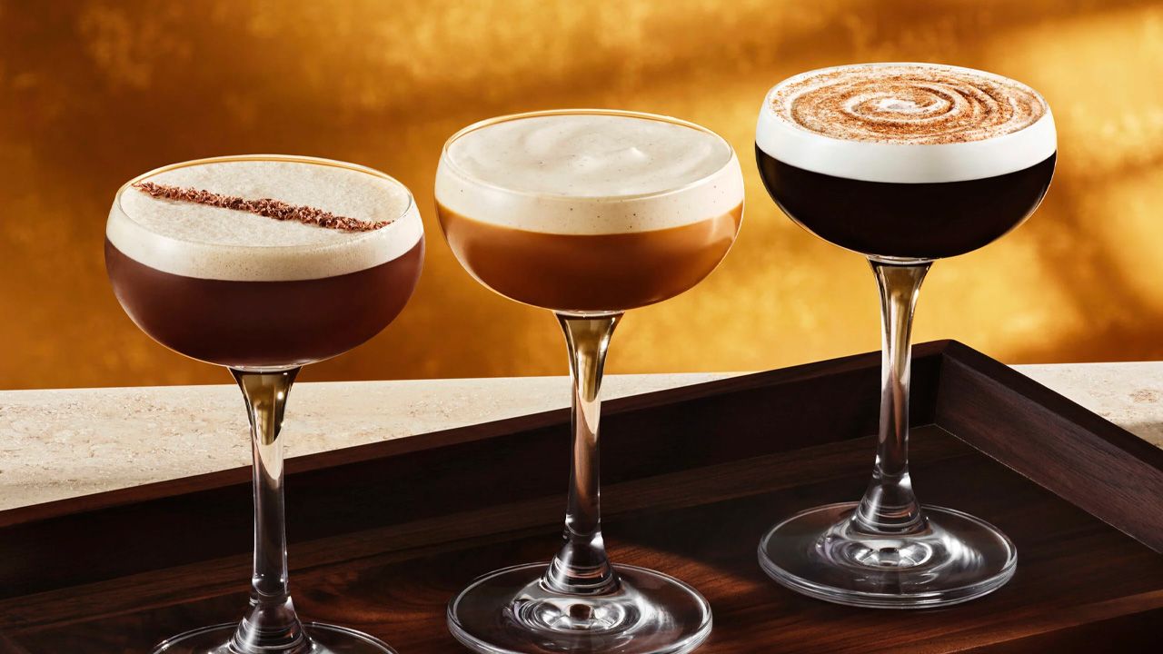 Starbucks 2025 Fall Menu - Pumpkin Spice Cocktail Flight