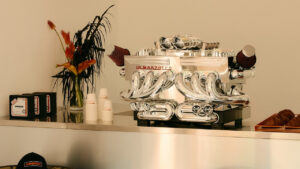 SUCUX V8 Kit Turns Regular Espresso Machine Into Sports Car Engine