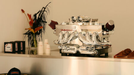 SUCUX V8 Kit Turns Regular Espresso Machine Into Sports Car Engine