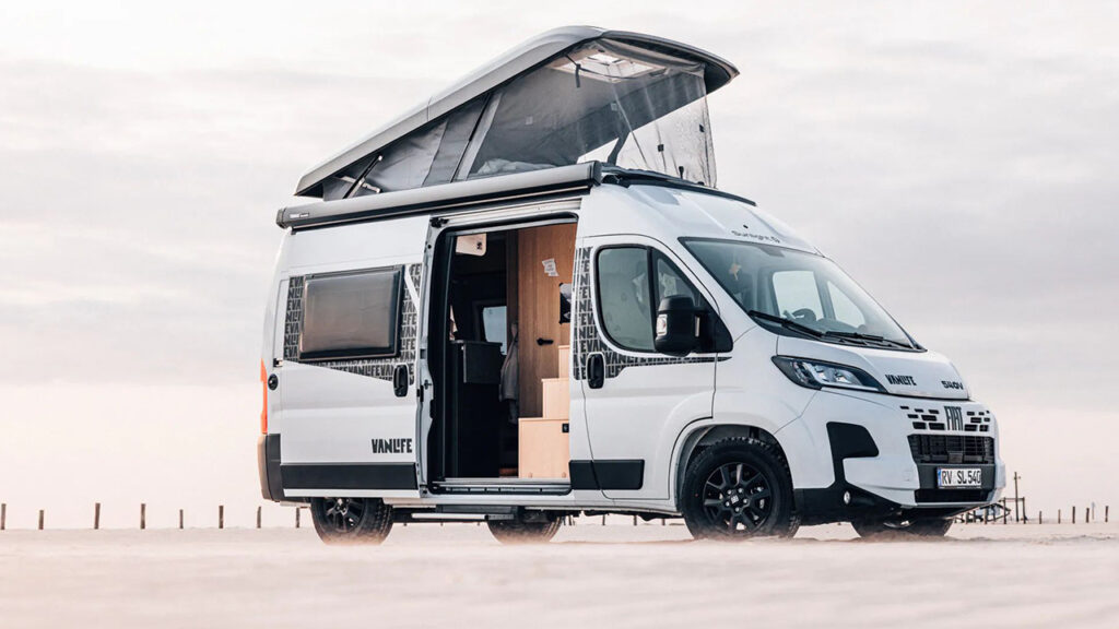 Sunlight Vanlife Camper Van with Three-Room Layout