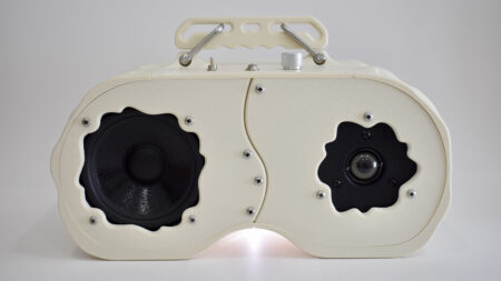 TTD.3000 Boombox 3D Printed Bluetooth Speaker by Maker Hardware is Designed to be Repairable