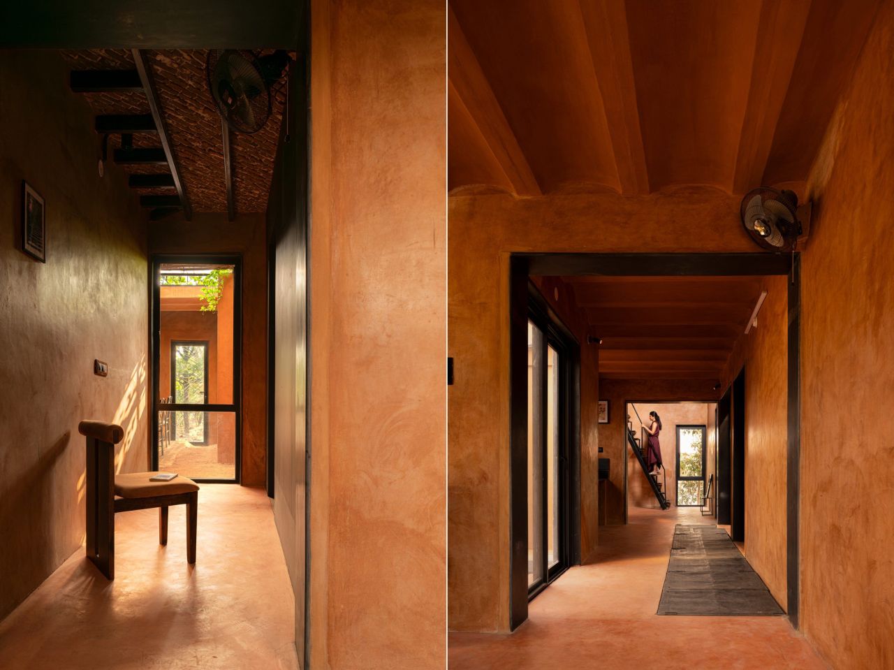 This House in Hyderabad, India is Built From Local Soil and Recycled Materials