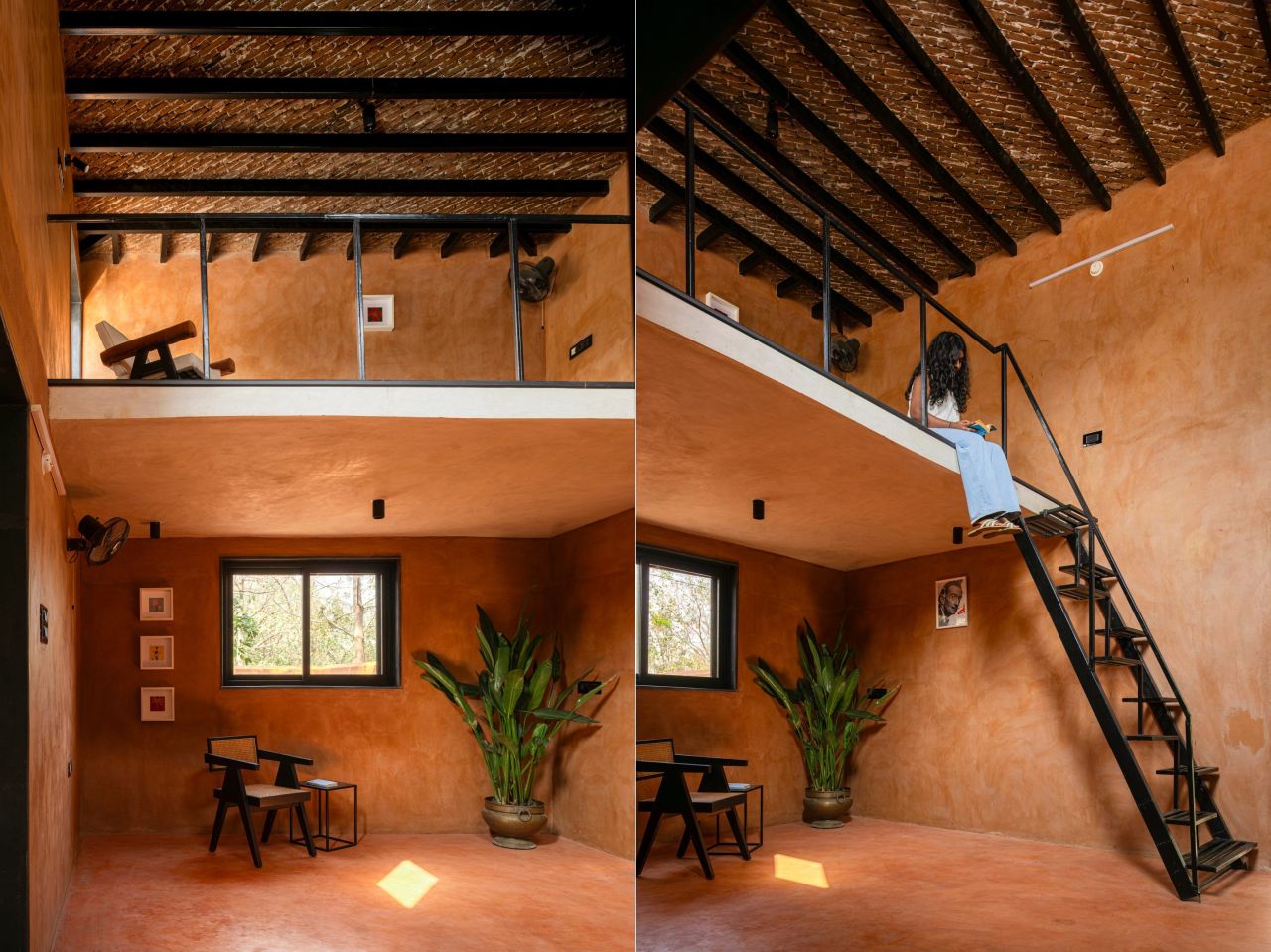 This House in Hyderabad, India is Built From Local Soil and Recycled Materials