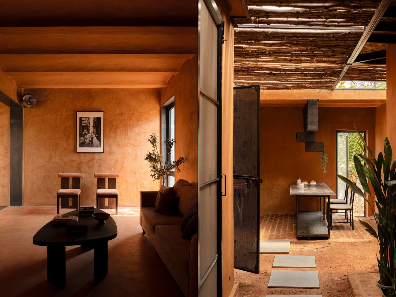 This House in Hyderabad, India is Built From Local Soil and Recycled Materials