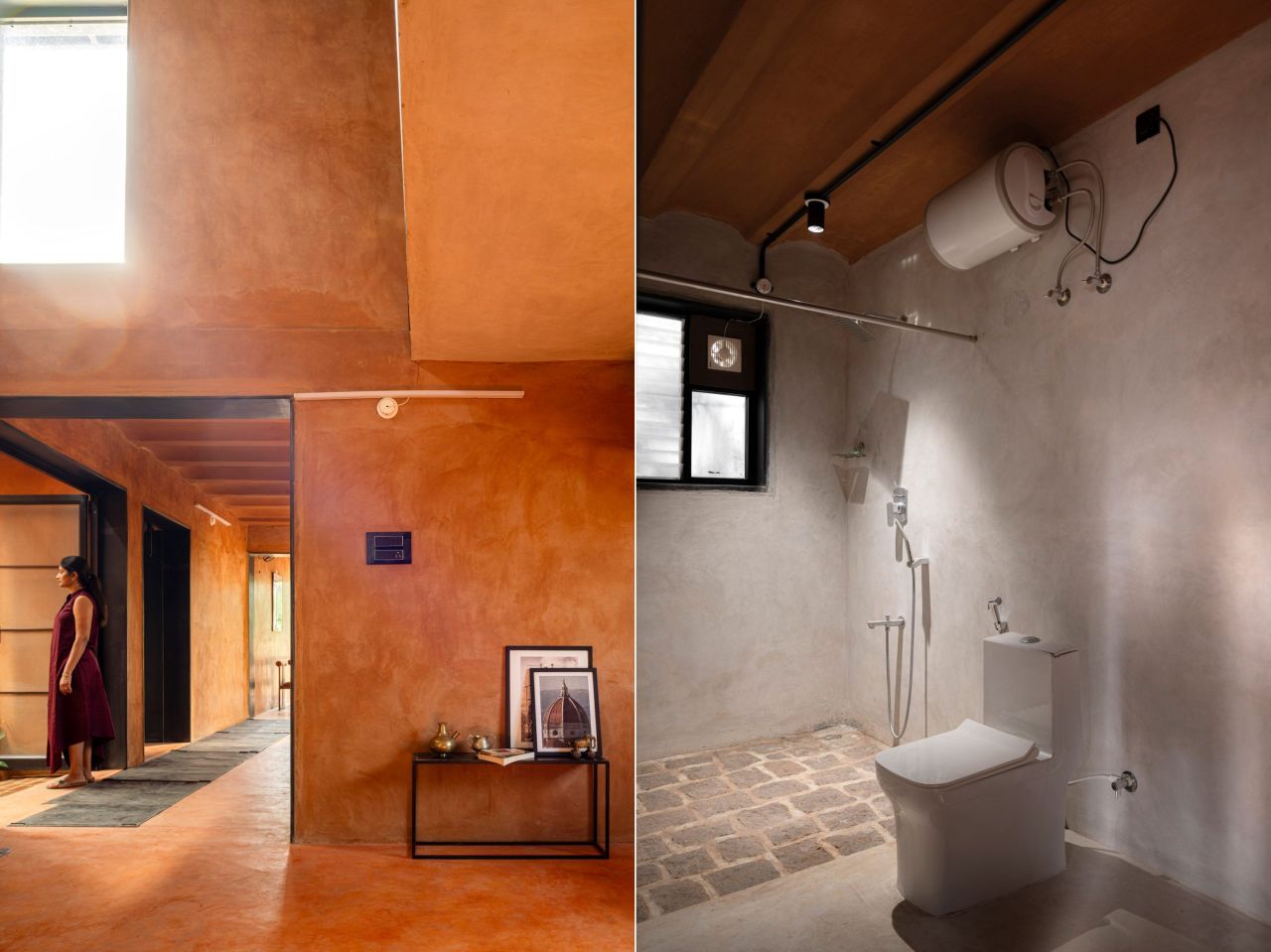 This House in Hyderabad, India is Built From Local Soil and Recycled Materials