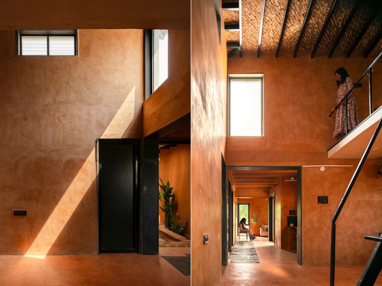 This House in Hyderabad, India is Built From Local Soil and Recycled Materials