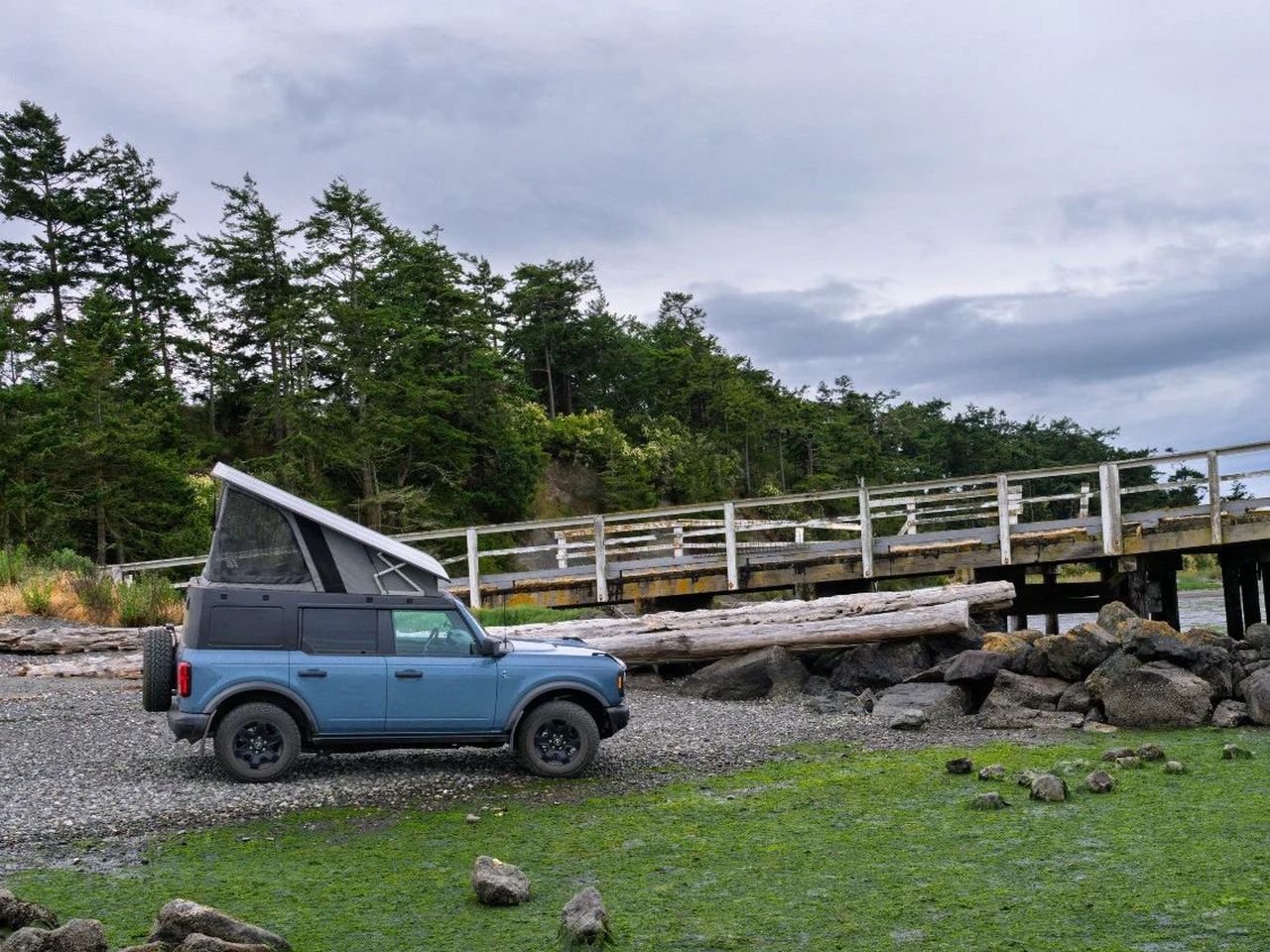 Ursa Minor Ford Bronco Pop-Up Camper Conversion