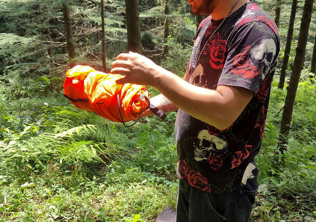 first impression of the warbonnet ridgerunner hammock tent