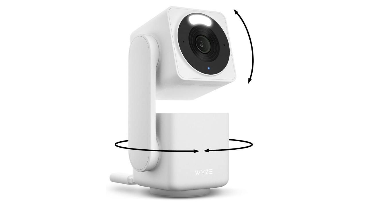 Wyze Cam Pan V4 4K Security Camera Offers Pan-And-Tilt Functionality for Maximum Coverage