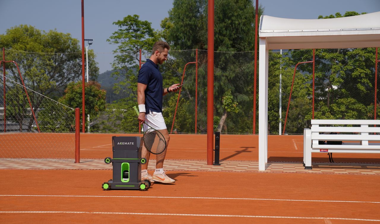 Acemate AI Tennis Robot at IFA 2025