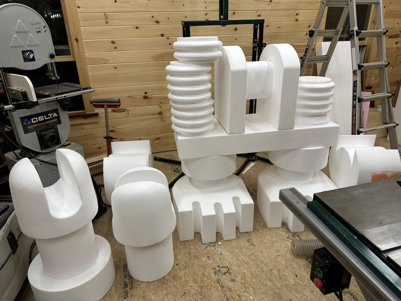 Alan Perkins Builds LEGO Skeleton Mega Figurine for Halloween Display
