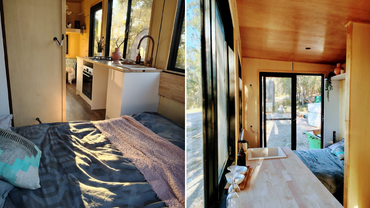 Bedroom of Escapada Tiny House