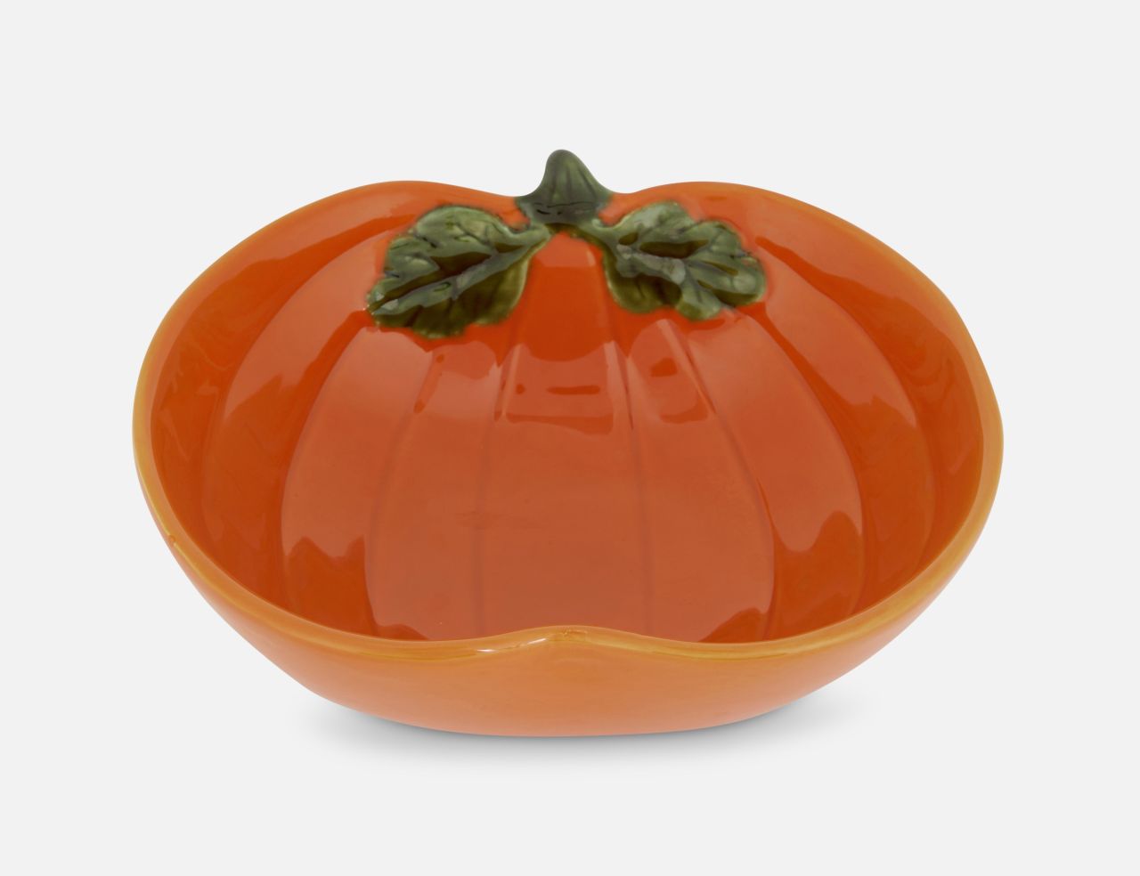Ceramic Pumpkin Shaped Bowl