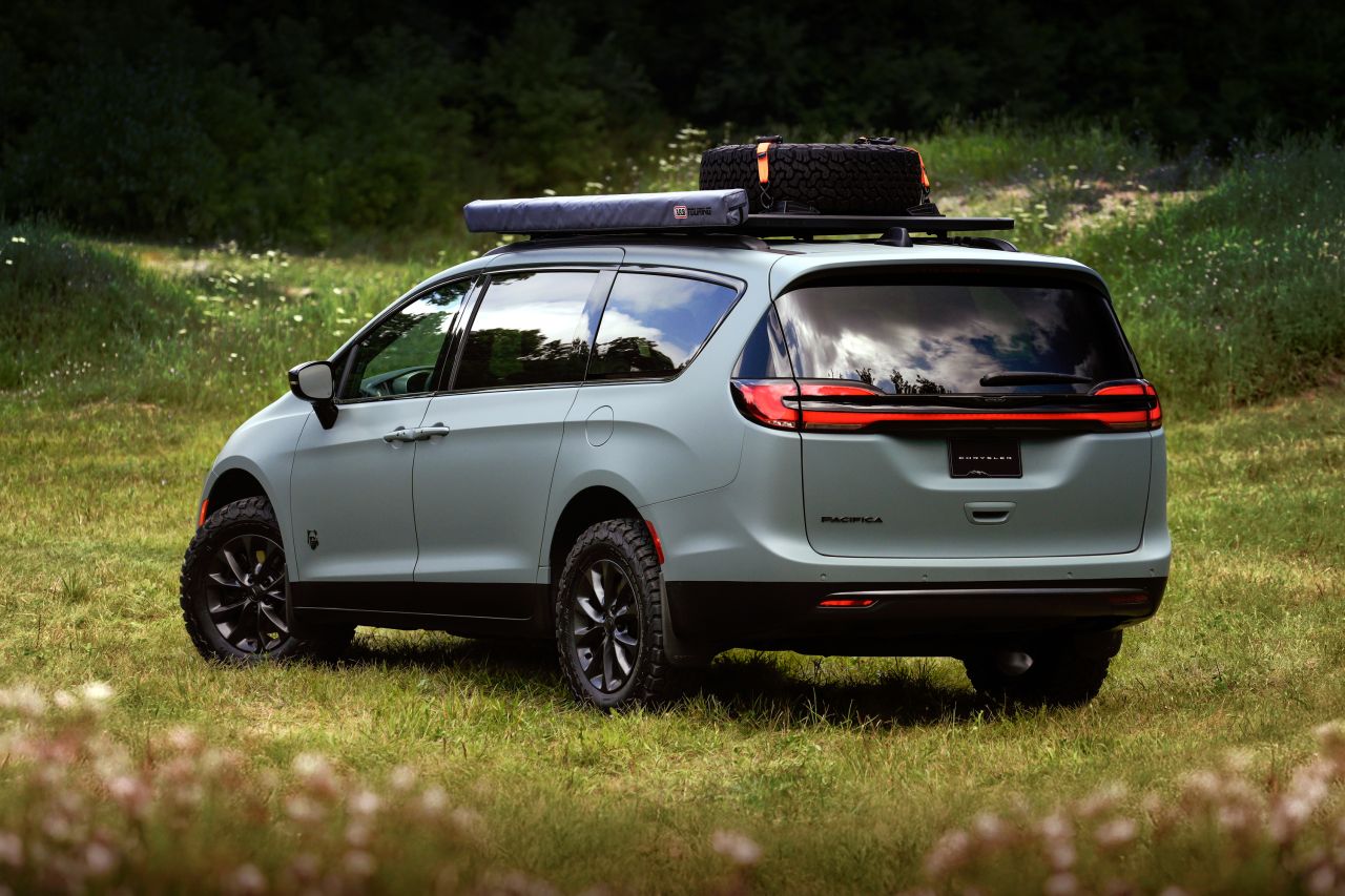 Chrysler x Stellantis North America Pacifica Grizzly Peak Camper Van Concept