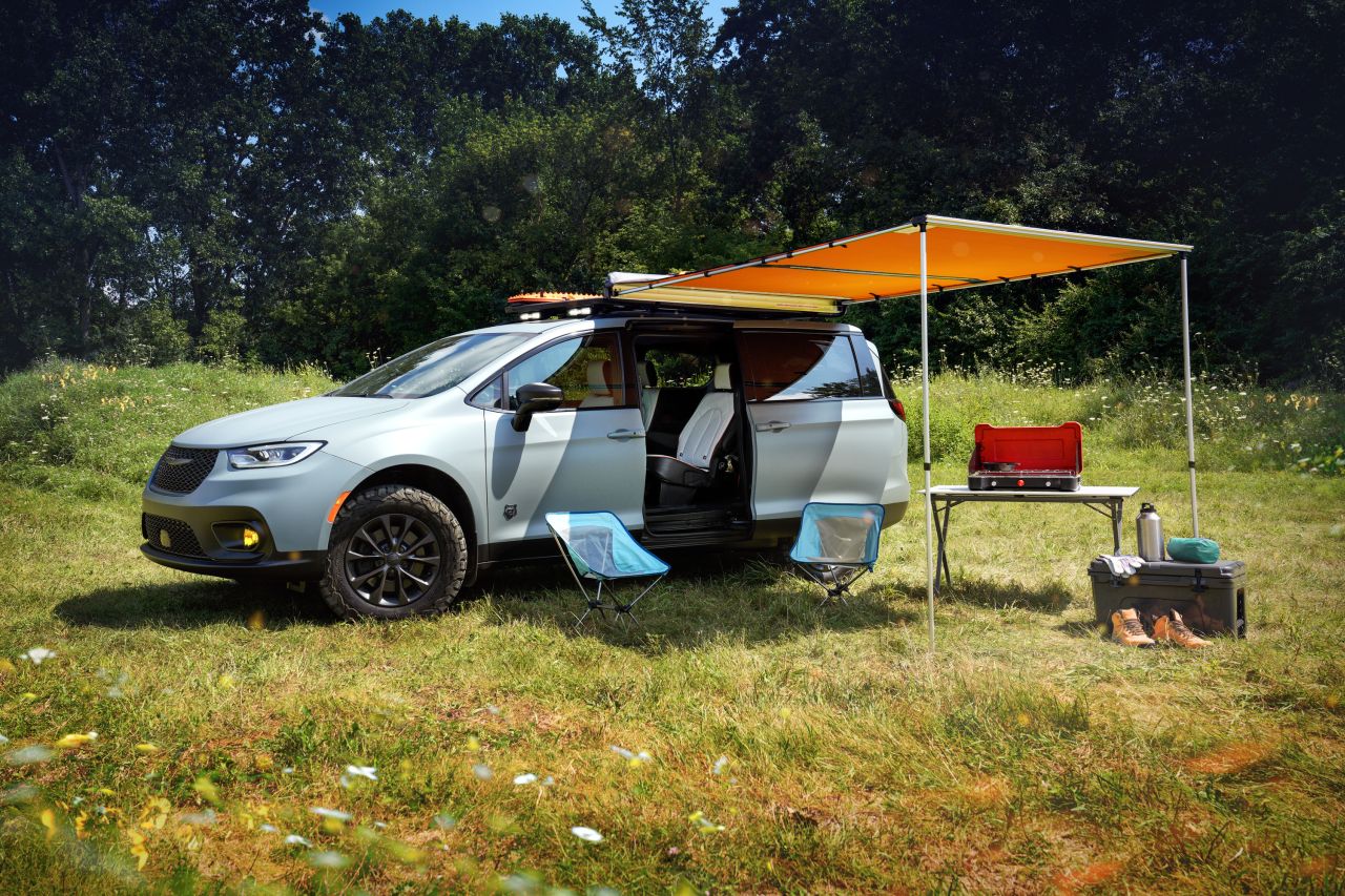 Chrysler x Stellantis North America Pacifica Grizzly Peak Camper Van Concept