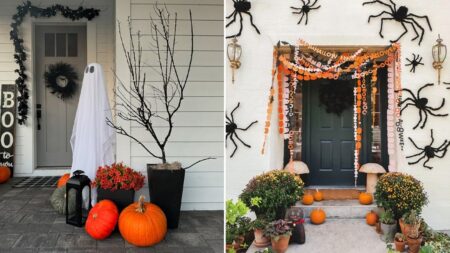 Classic Orange and Black Halloween Decoration Ideas