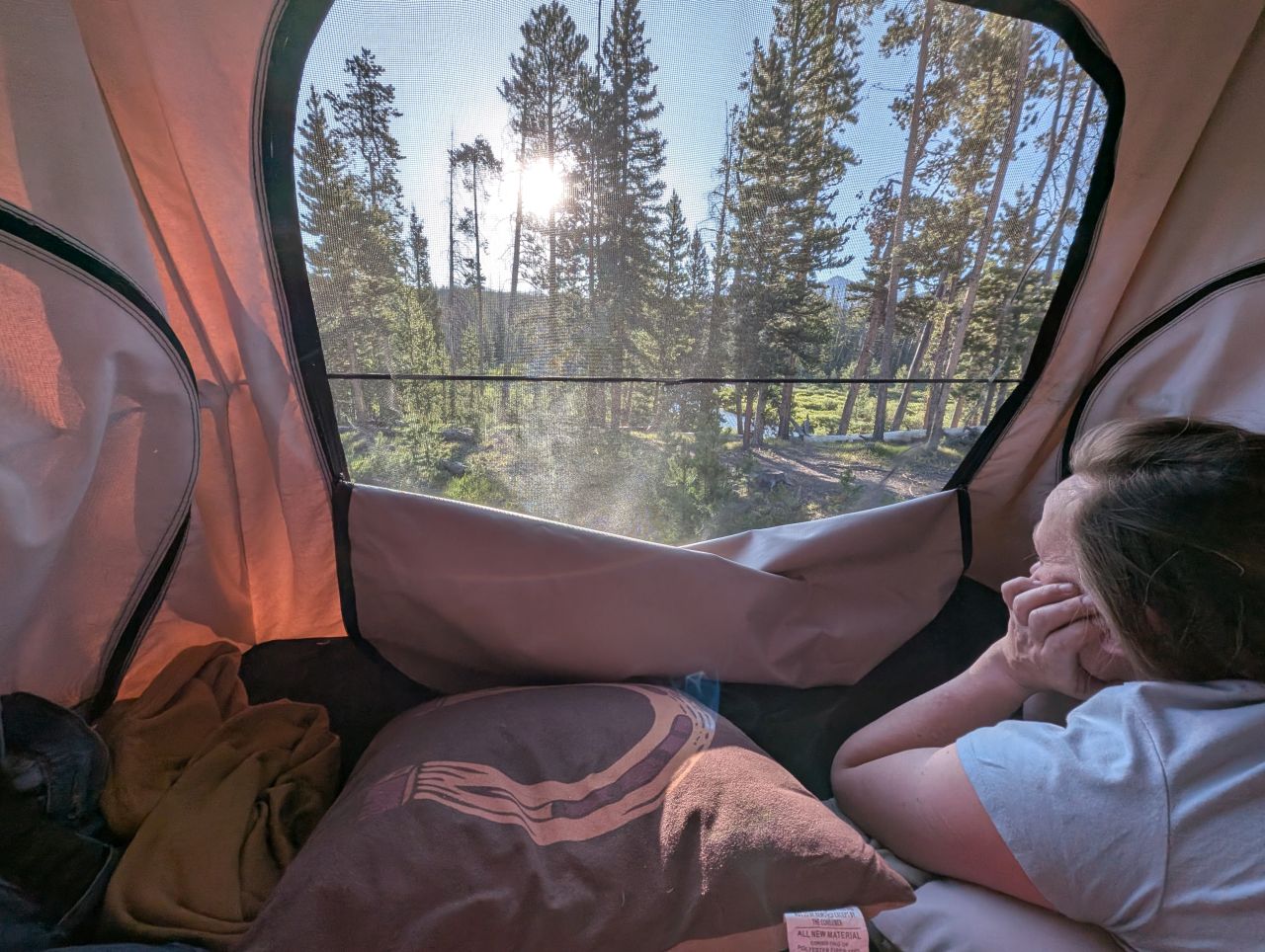 Colorado Campervan x Luke Burgess Two Track Camper Pop-Up Sleeping Topper