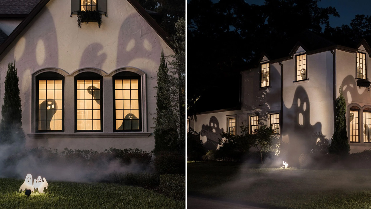 DIY - Halloween Ghost Shadows -2