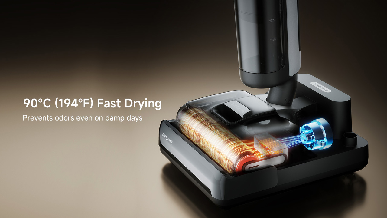 Dreame H15 Pro CarpetFlex Wet Dry Vacuum Cleans Carpets and Hard Floors