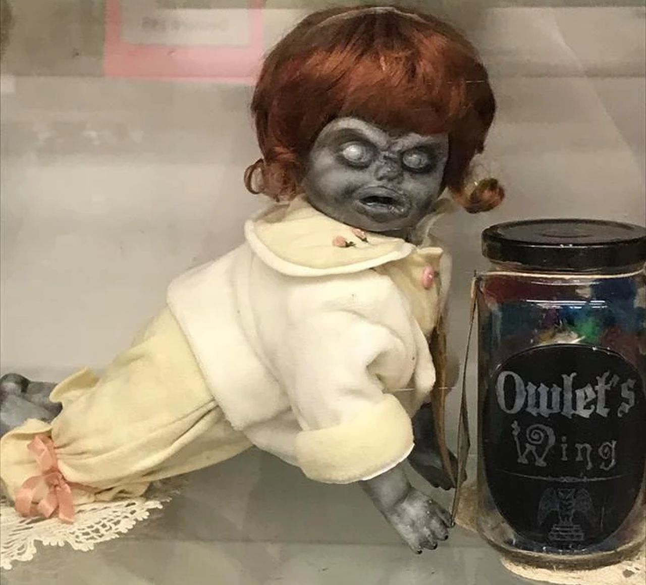 Evil Doll Halloween Decor
