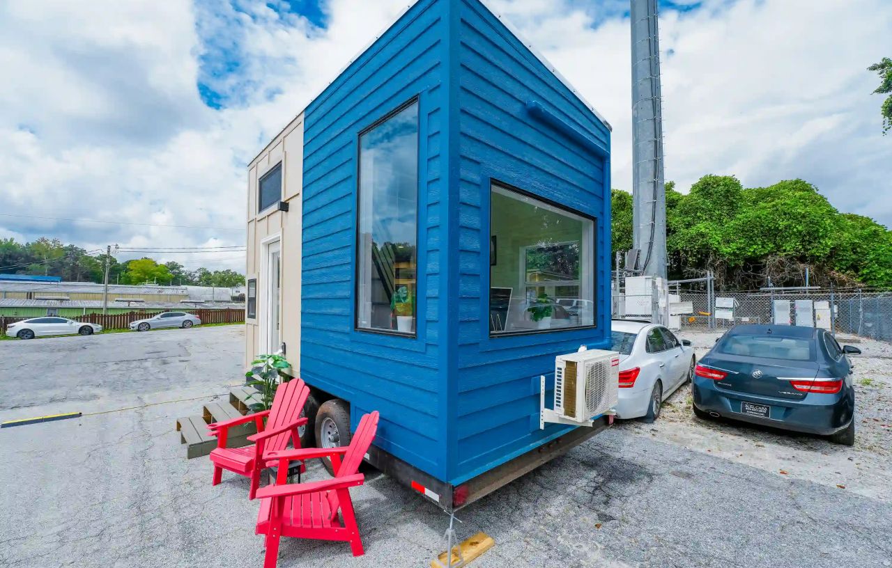 Exterior of Sora Tiny House