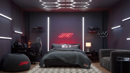 Formula 1 x Pottery Barn Kids and Pottery Barn Teen Home Furnishing