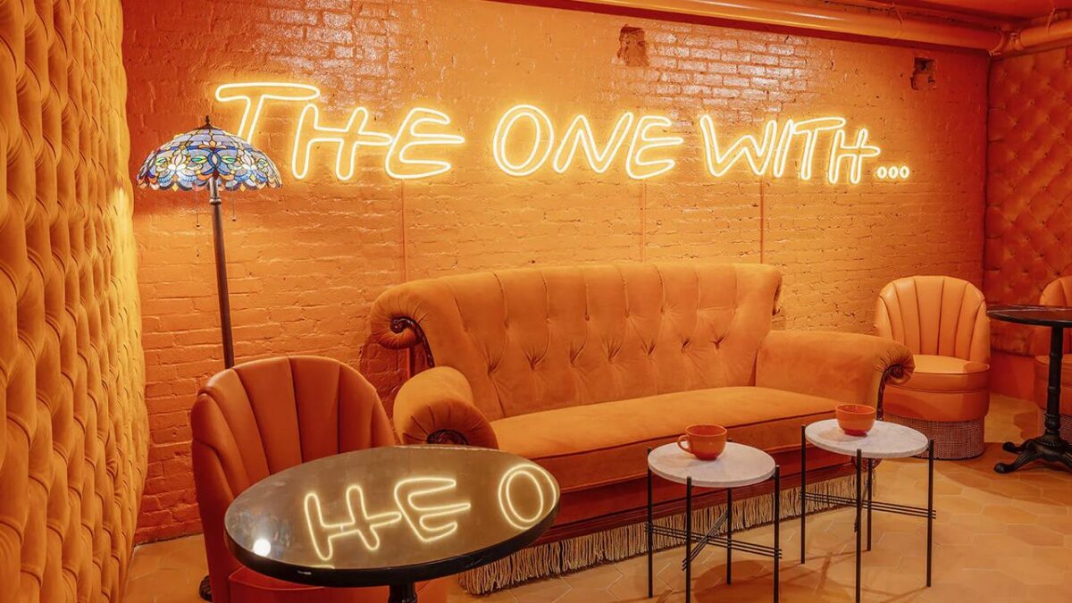 Friends Iconic Central Perk Gets First Permanent Location In Nyc