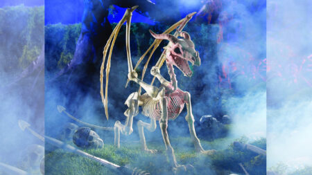 Fun Express Dragon Skeleton Halloween Decoration on Amazon for $80