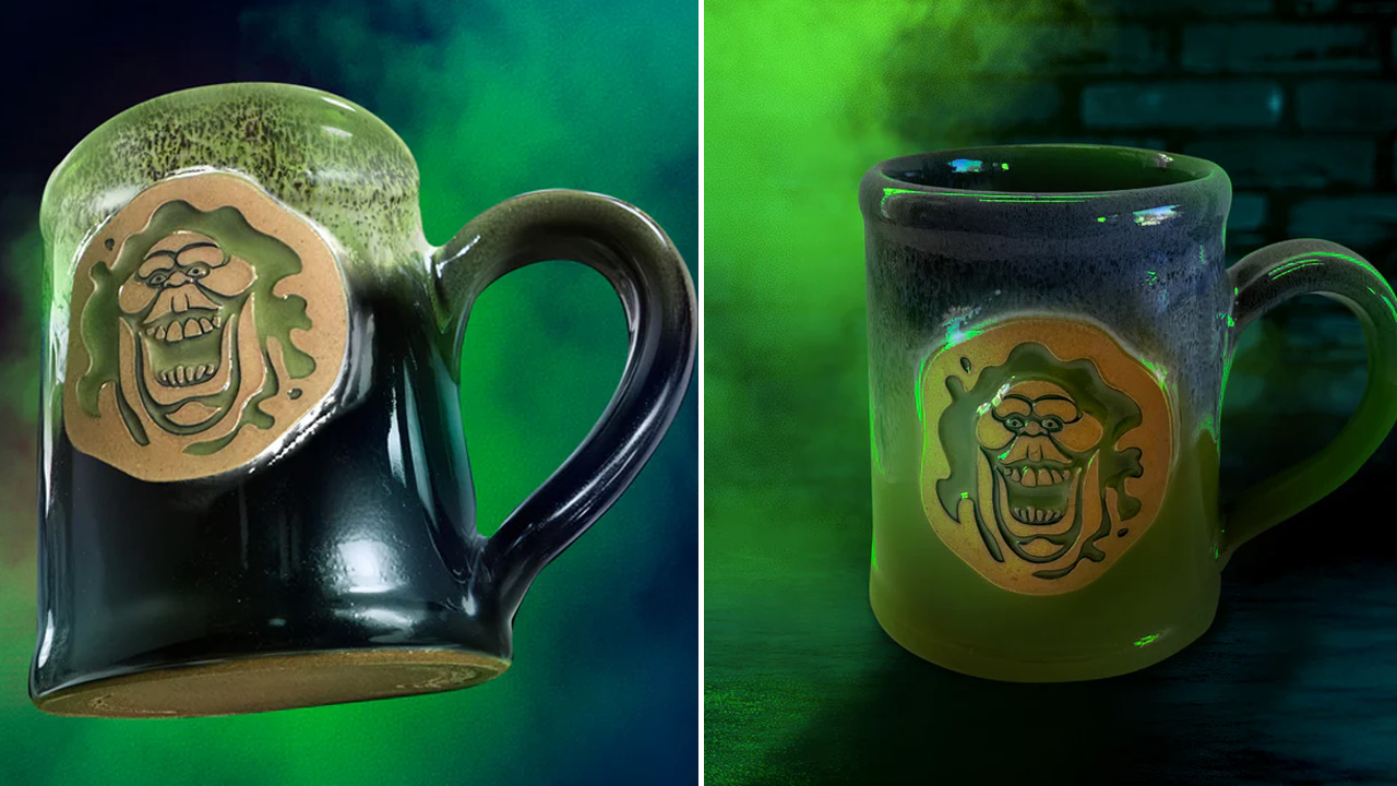 Ghostbusters Slimer Ecto Drip Mug and Ghostbusters The Slimer Collector's Mug