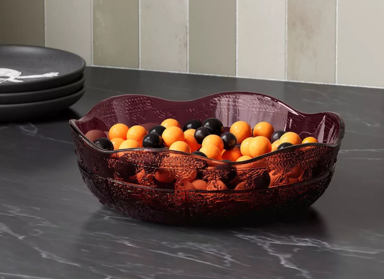 Glass Candy Bowl