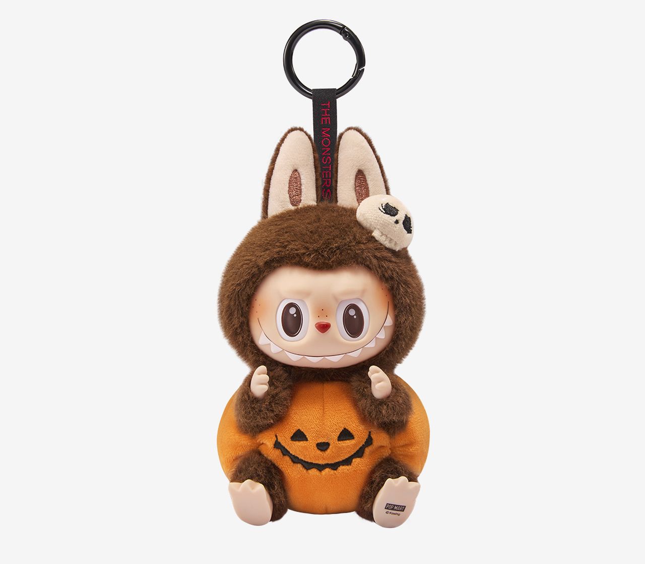 Happy Halloween Party Series-Sitting Pumpkin Vinyl Plush Pendant - 1