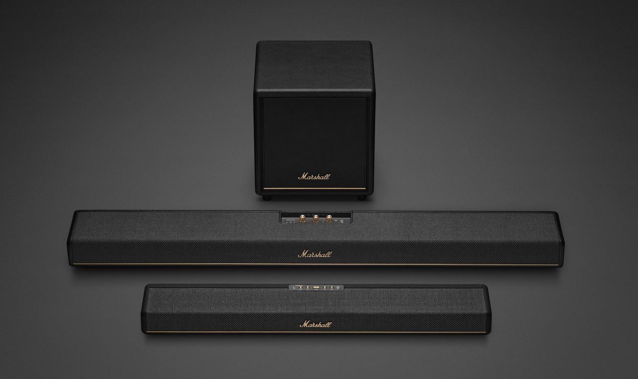 Heston Sub-200 subwoofer and Heston 60 compact soundbar