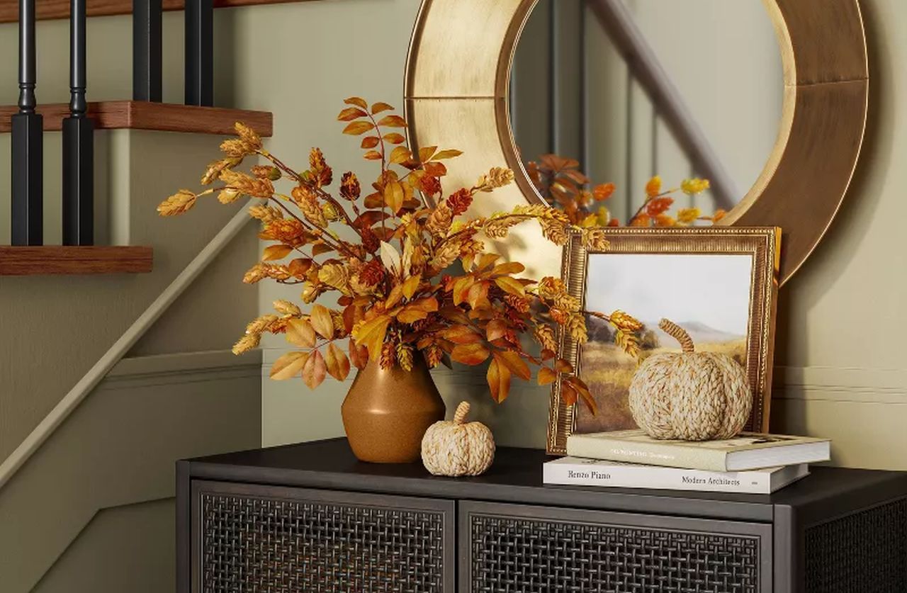 Hops Artificial Plants Fall Arrangement