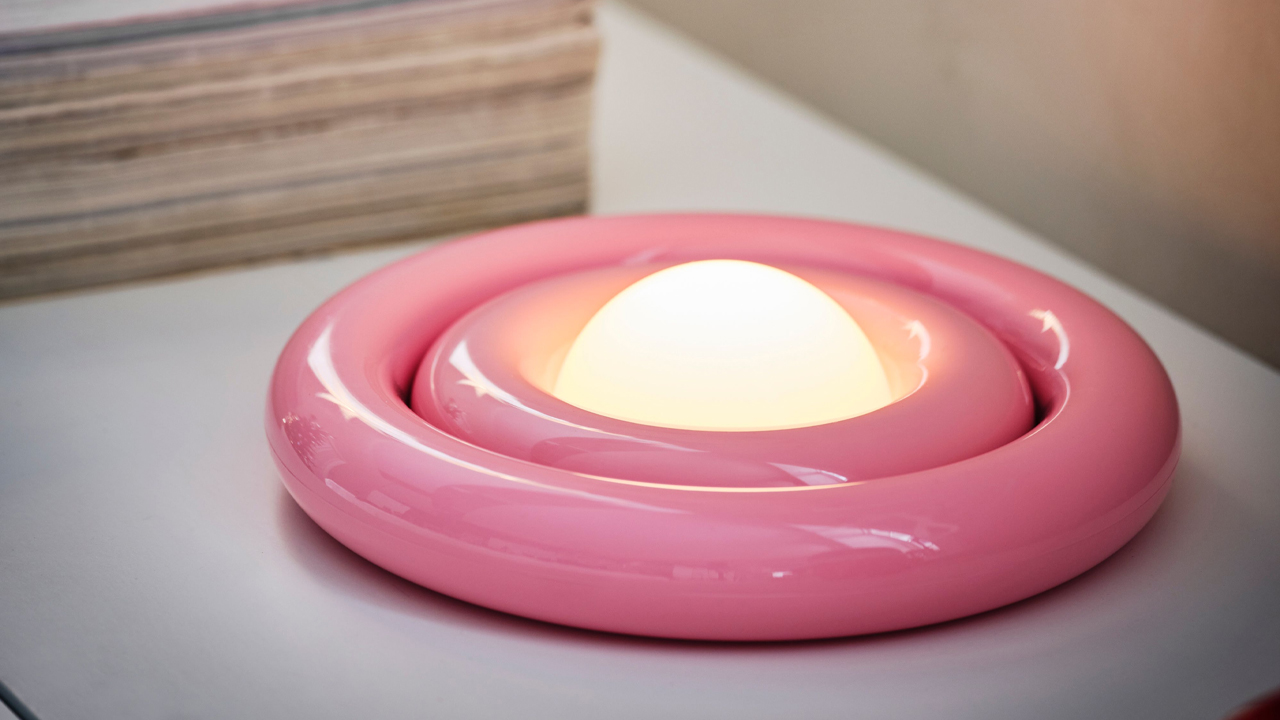 IKEA and Gustaf Westman 2025 VINTERFINT Collection - donut shape lamp