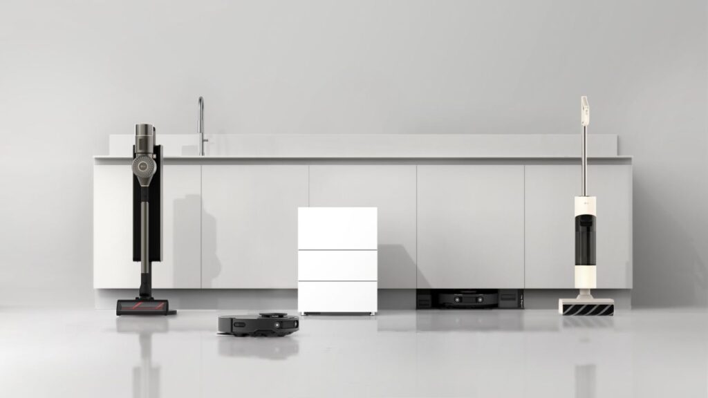 LG Robot Vacuum Cleaners With Furniture-Like Docking Stations at IFA 2025