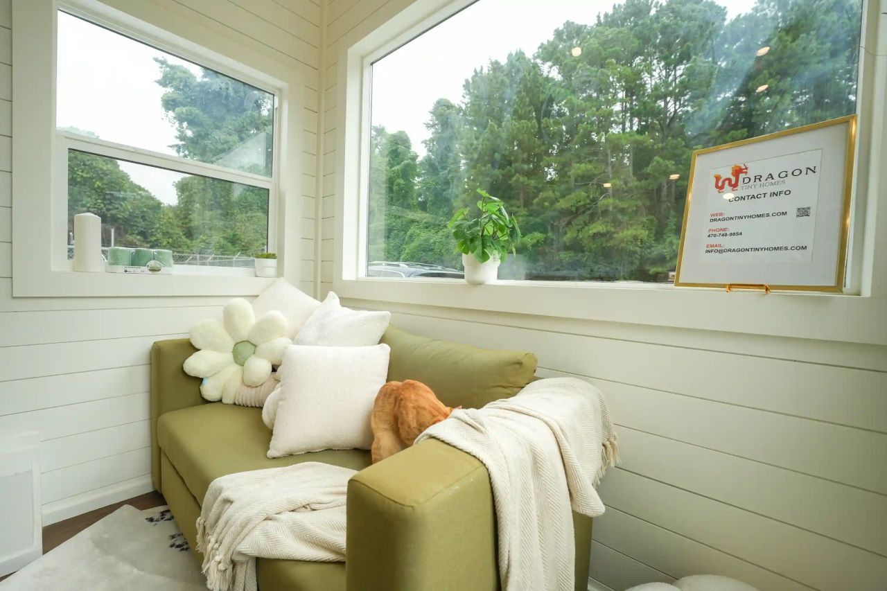 Living Area of Sora Tiny House