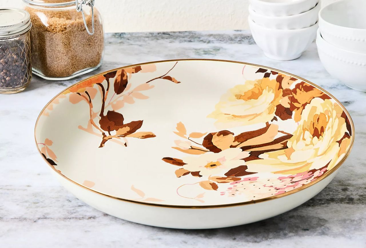 MacKenzie- Childs Wild Rose Abundant Bowl