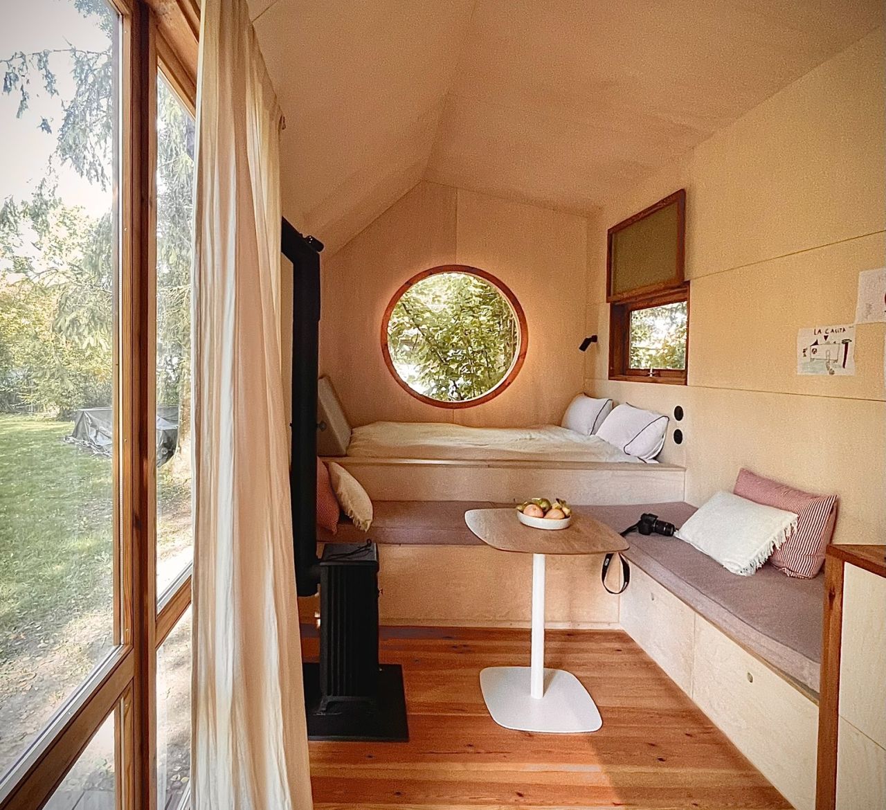 Madeiguincho Berra Tiny House Features Shou Sugi Ban Exterior
