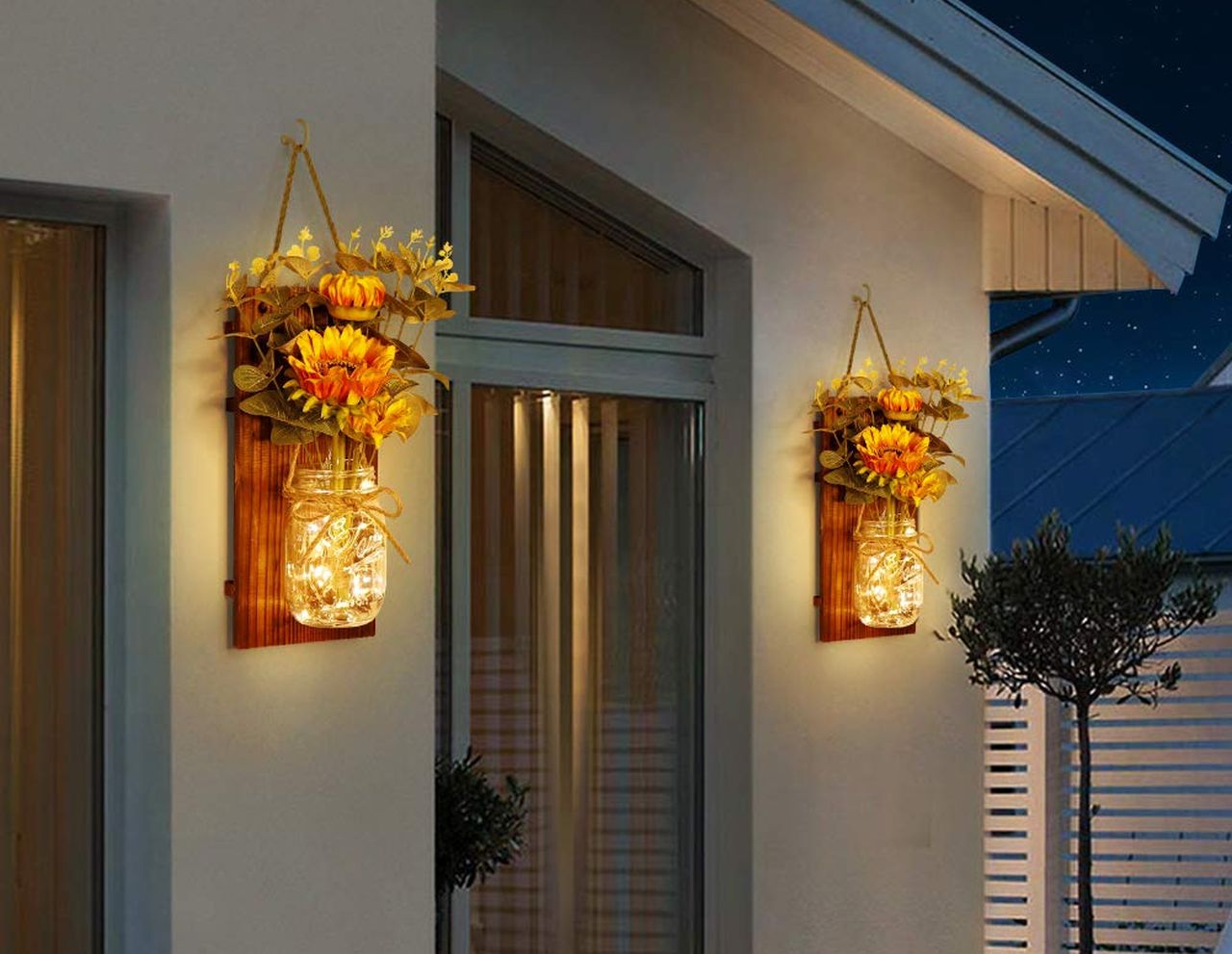 OurWarm Sunflower Wall Sconces