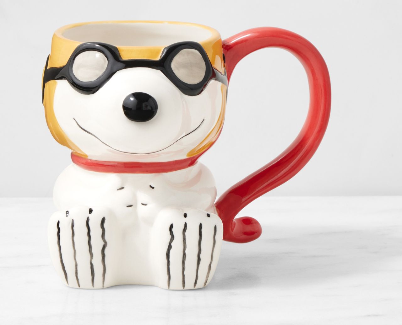 PEANUTS x Williams Sonoma Halloween Snoopy Figural Mug - 1