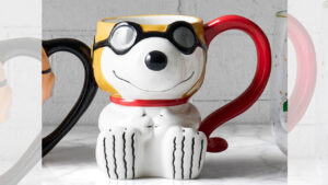 PEANUTS x Williams Sonoma Halloween Snoopy Figural Mug