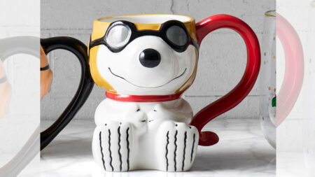 PEANUTS x Williams Sonoma Halloween Snoopy Figural Mug