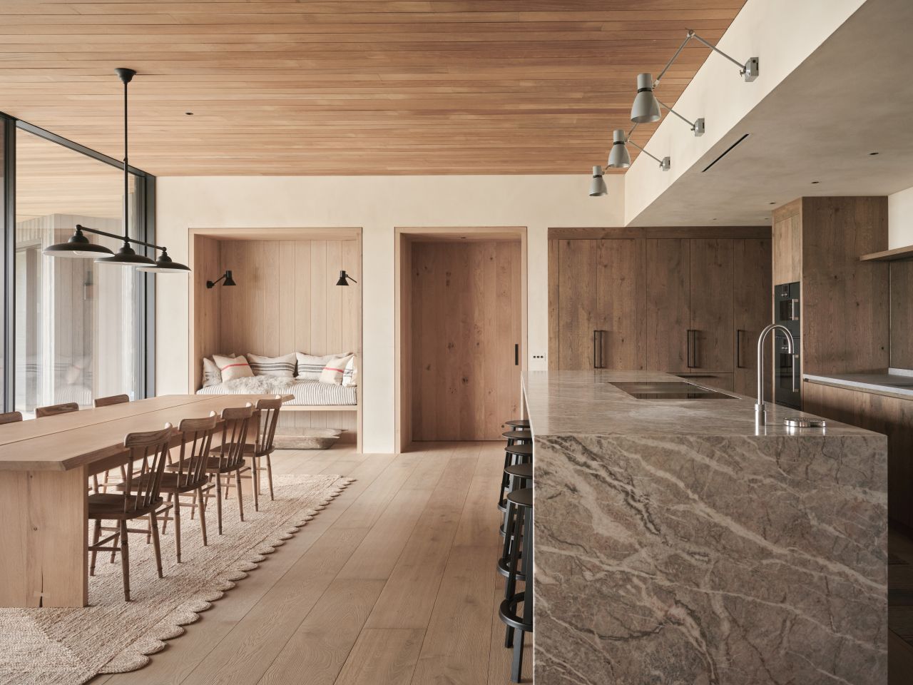 Rundell Associates Designs Two-Family House overlooking Mawgan Porth Bay in Cornwall, England