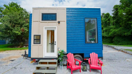 Sora Tiny House is Built for Work and Relaxation
